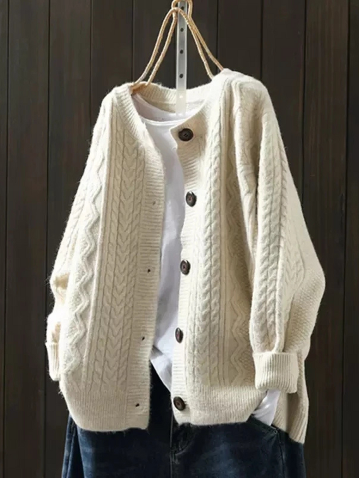 C&amp;M® | CABLE CARDIGAN