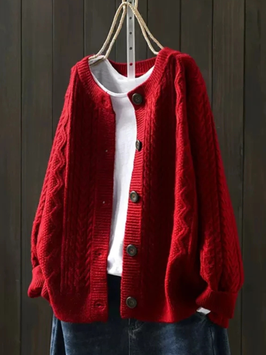 C&amp;M® | CABLE CARDIGAN