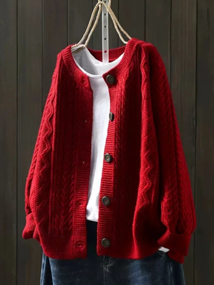 C&amp;M® | CABLE CARDIGAN