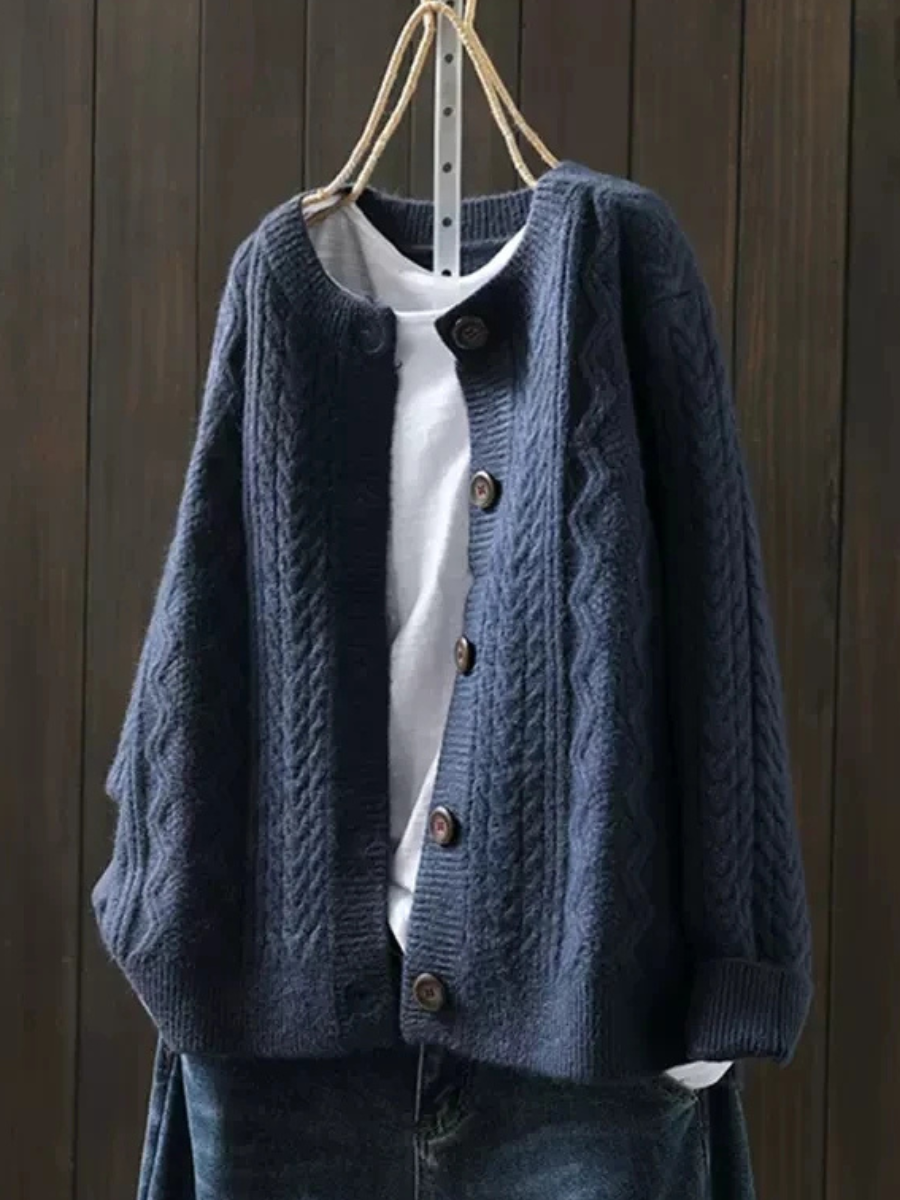 C&amp;M® | CABLE CARDIGAN