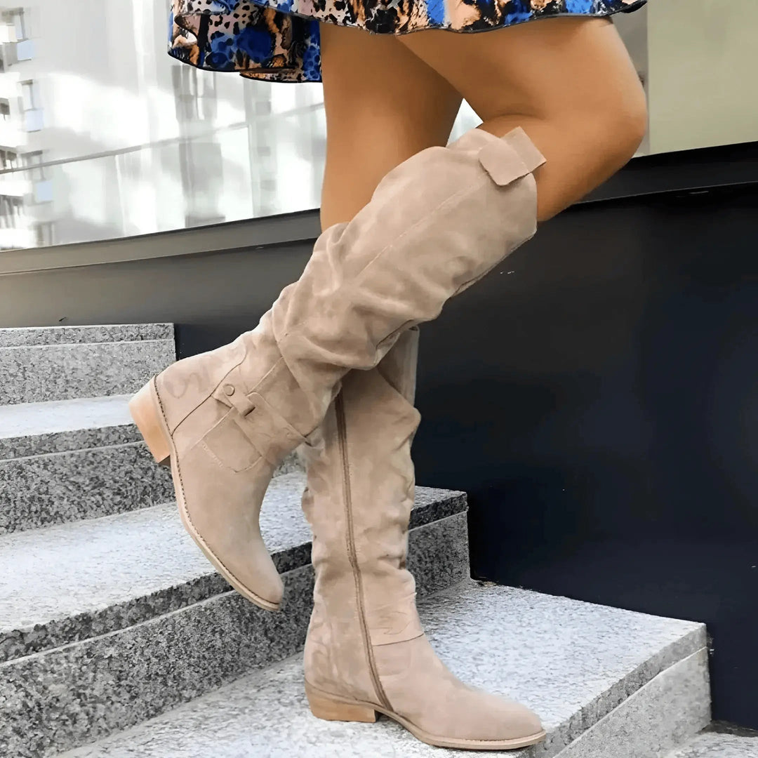 C&amp;M® | Stylish Suede Knee Boots
