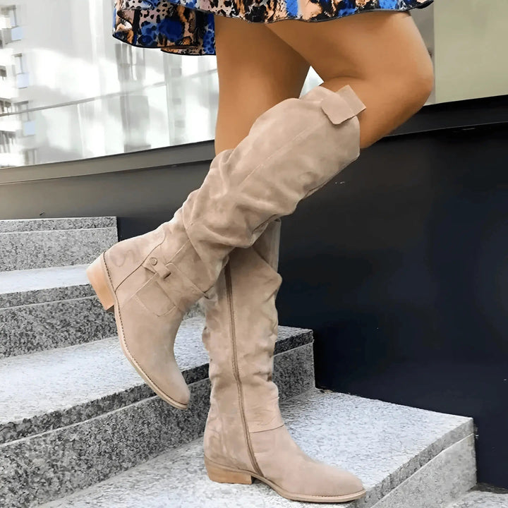 C&amp;M® | Stylish Suede Knee Boots