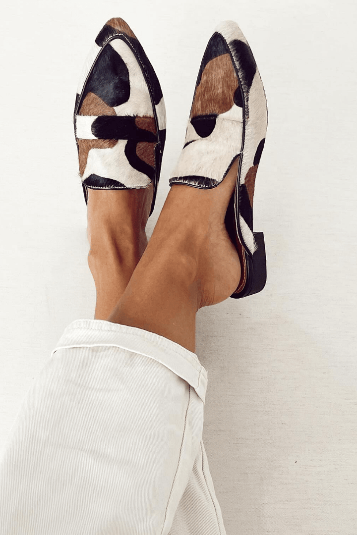 Claudia | Loafer With Abstract Pattern