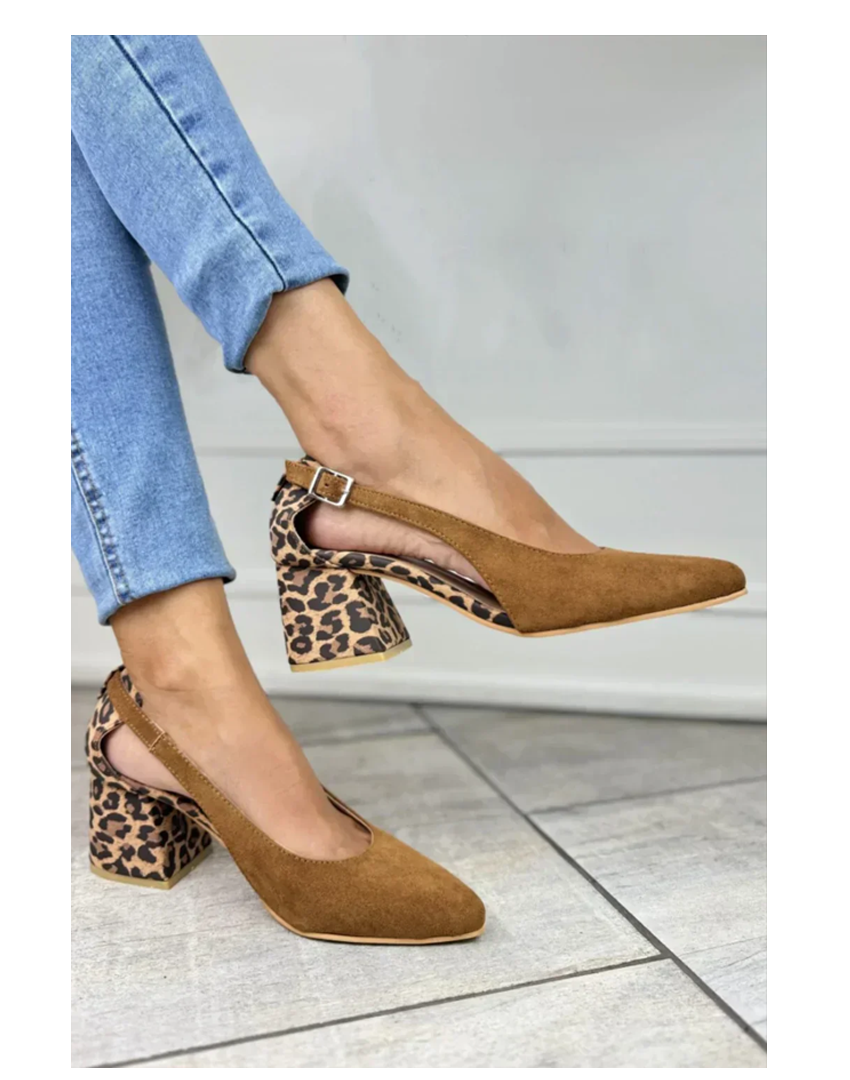 Leopard Slingbacks