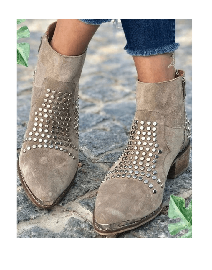 C&amp;M® | Studded Edge Boots