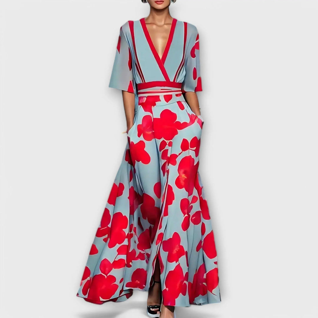 Coraline | Elegant Floral Sheath Dress