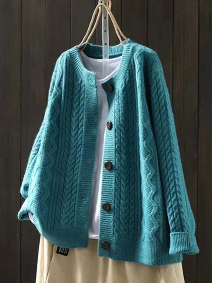 C&amp;M® | CABLE CARDIGAN