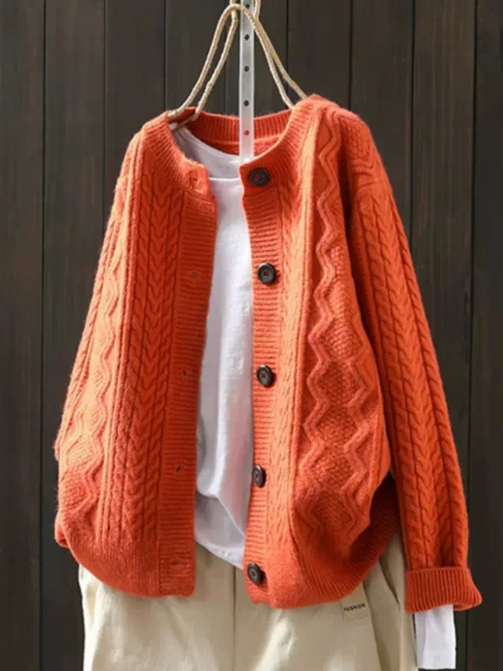 C&amp;M® | CABLE CARDIGAN