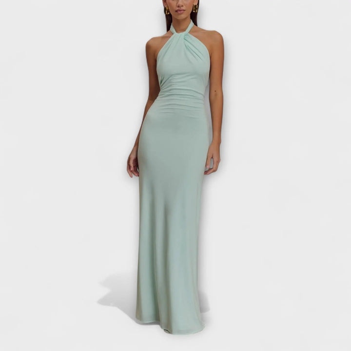 Ardeline | Slinky Halter Maxi Dress
