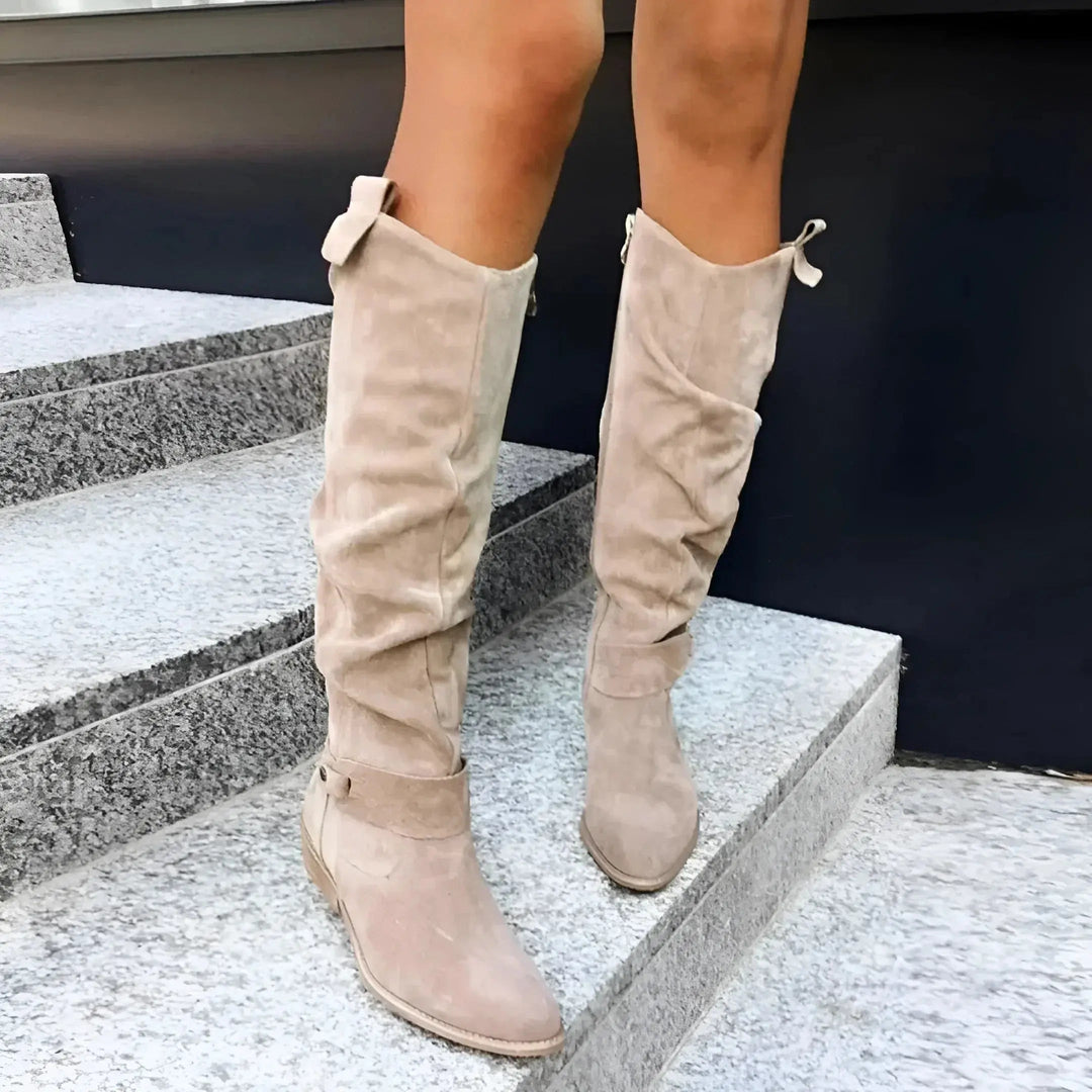 C&amp;M® | Stylish Suede Knee Boots