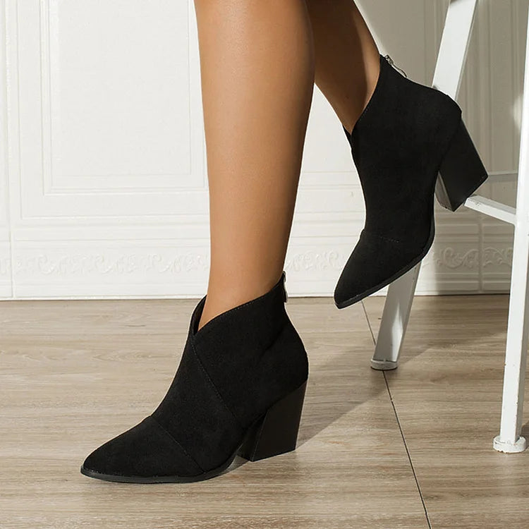 Pointed Ankle Boots