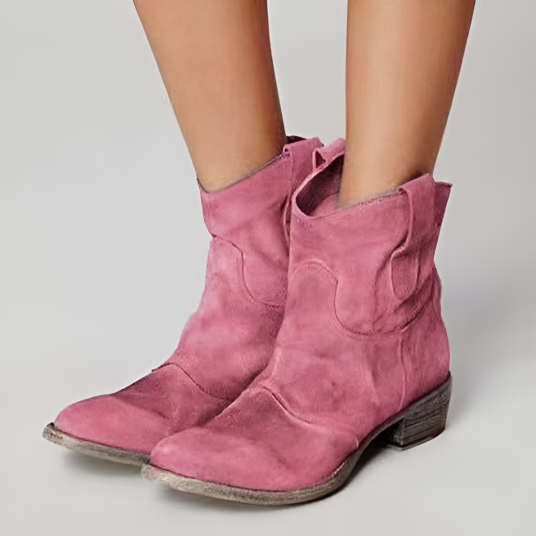 C&amp;M® | Chic Suede Ankle Boots