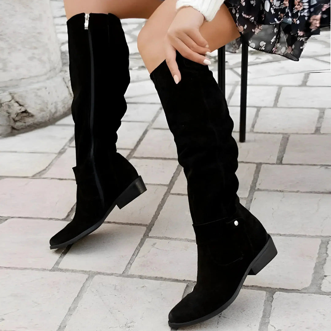 C&amp;M® | Stylish Suede Knee Boots