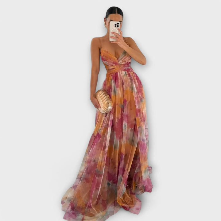 Mariselle | Mesh Maxi Dress