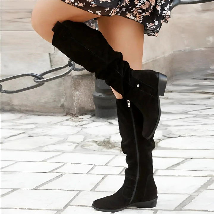 C&amp;M® | Stylish Suede Knee Boots