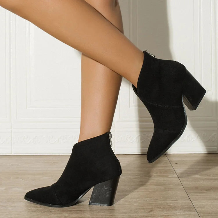Pointed Ankle Boots