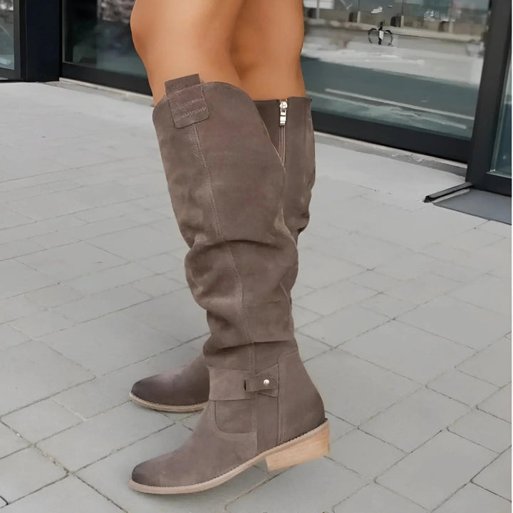 C&amp;M® | Stylish Suede Knee Boots