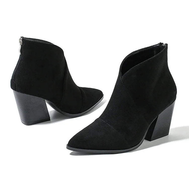 Pointed Ankle Boots
