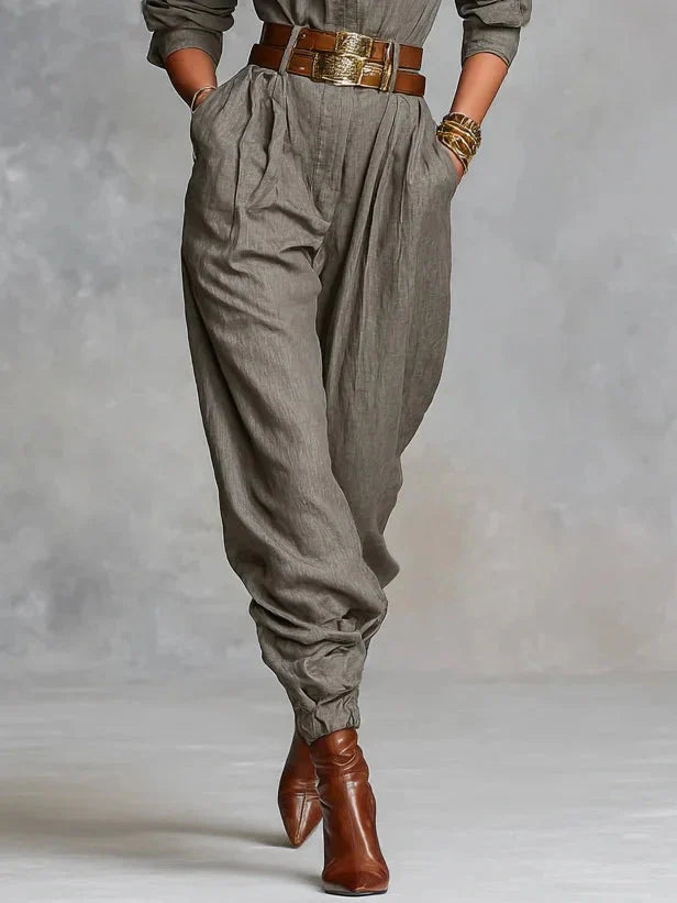 C&amp;M® | Elegant Suede Jumpsuit