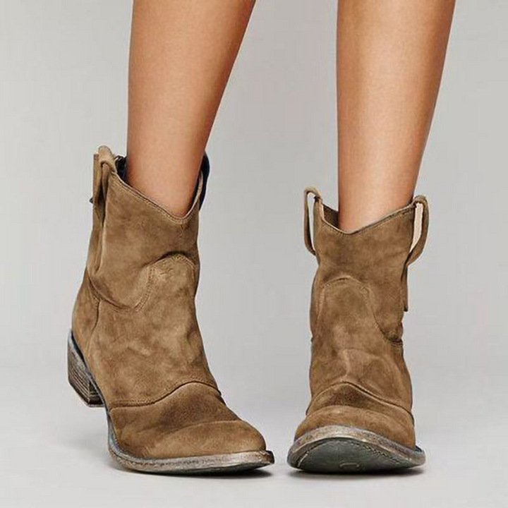 C&amp;M® | Chic Suede Ankle Boots