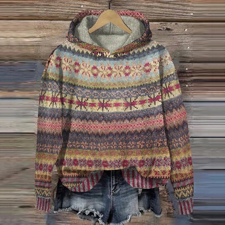 Marisol | Ethnic Retro Hoodie
