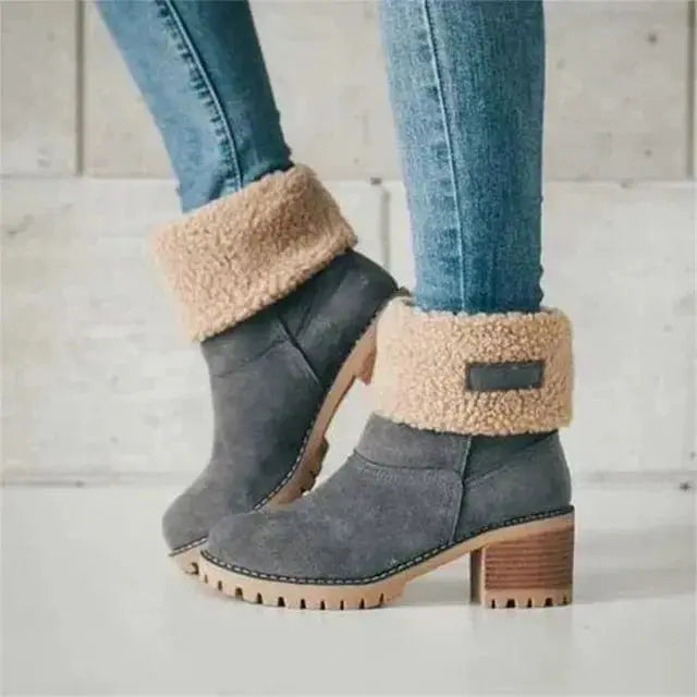 C&amp;M® | Mid-Calf Wool Boots