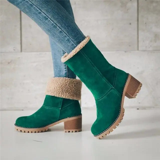 C&amp;M® | Mid-Calf Wool Boots