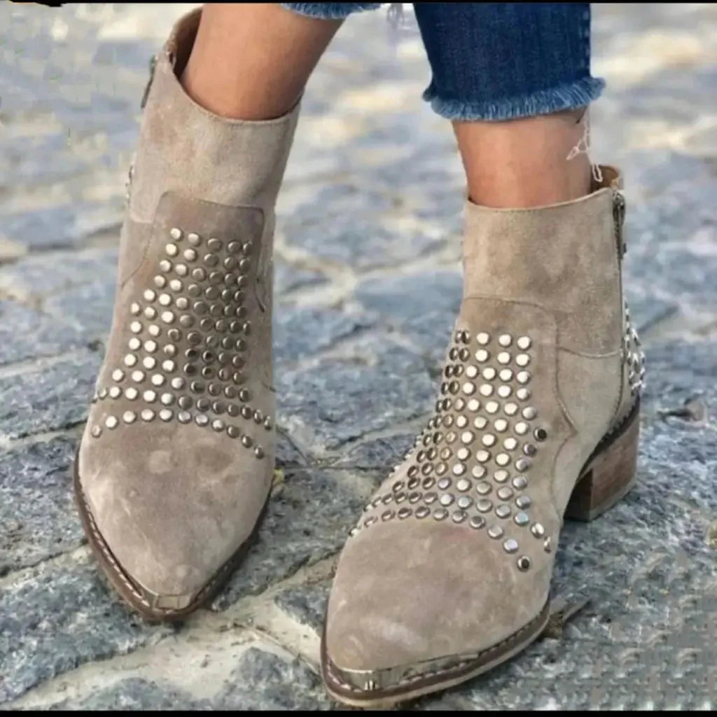 C&amp;M® | Studded Edge Boots