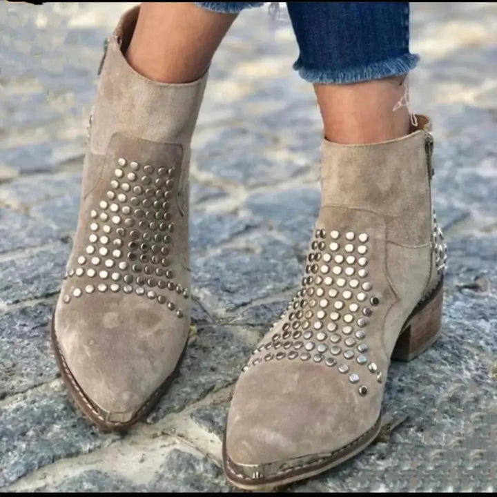 C&amp;M® | Studded Edge Boots