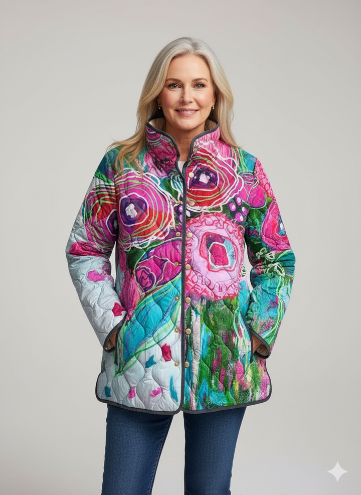 Florisse | Floral Patterned Elegant Jacket