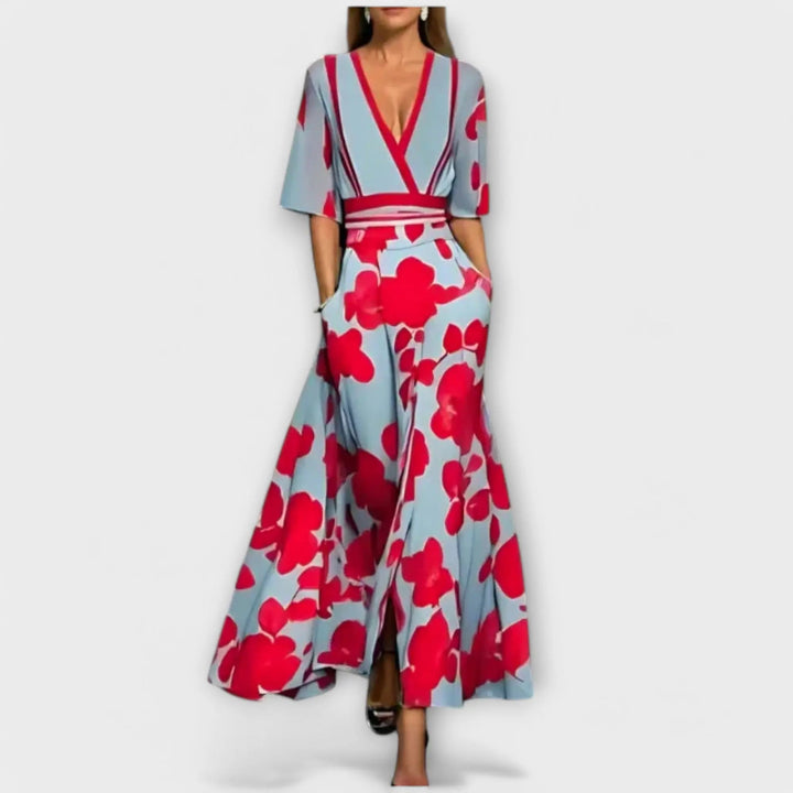 Coraline | Elegant Floral Sheath Dress