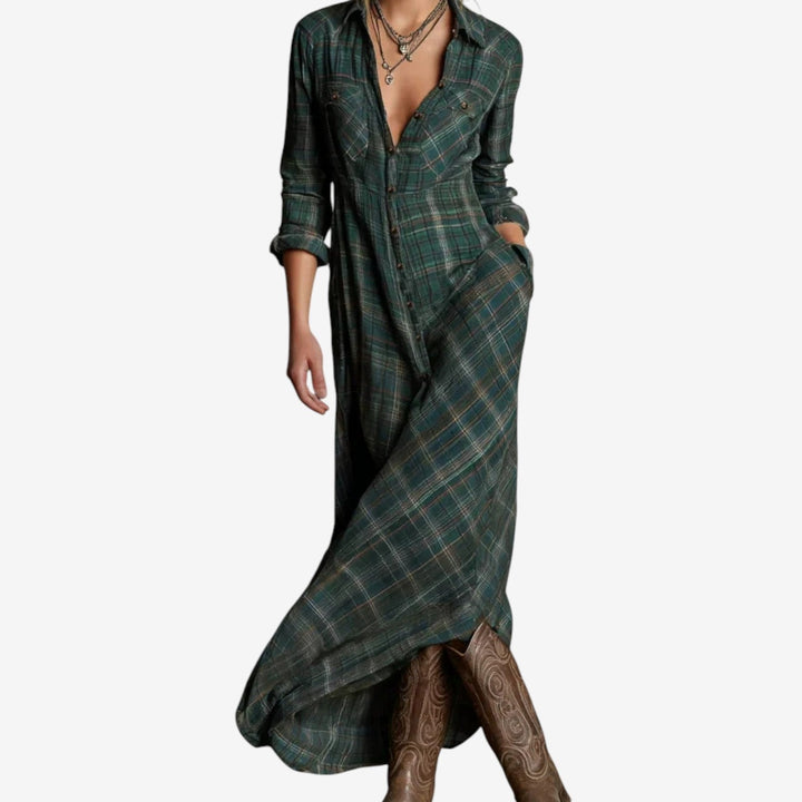 - Collared Minimalist Dress
