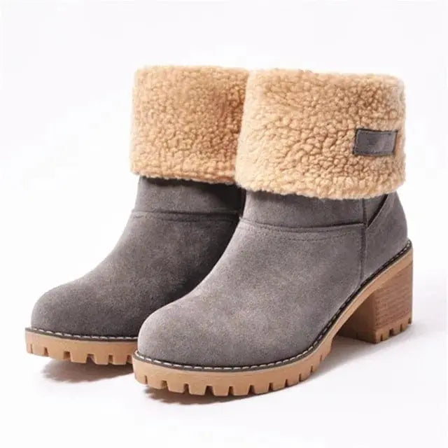 C&amp;M® | Mid-Calf Wool Boots