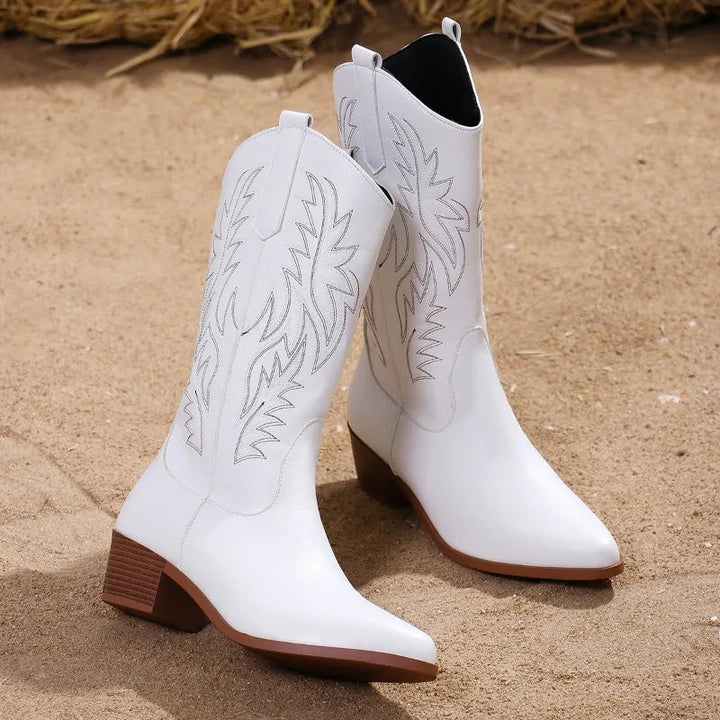 Supportive orthopedic cowboy boots