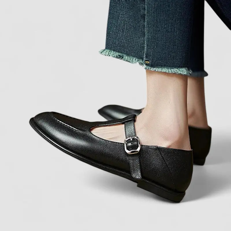 Adelise | Orthopedic Mary Jane Low Heel Shoes