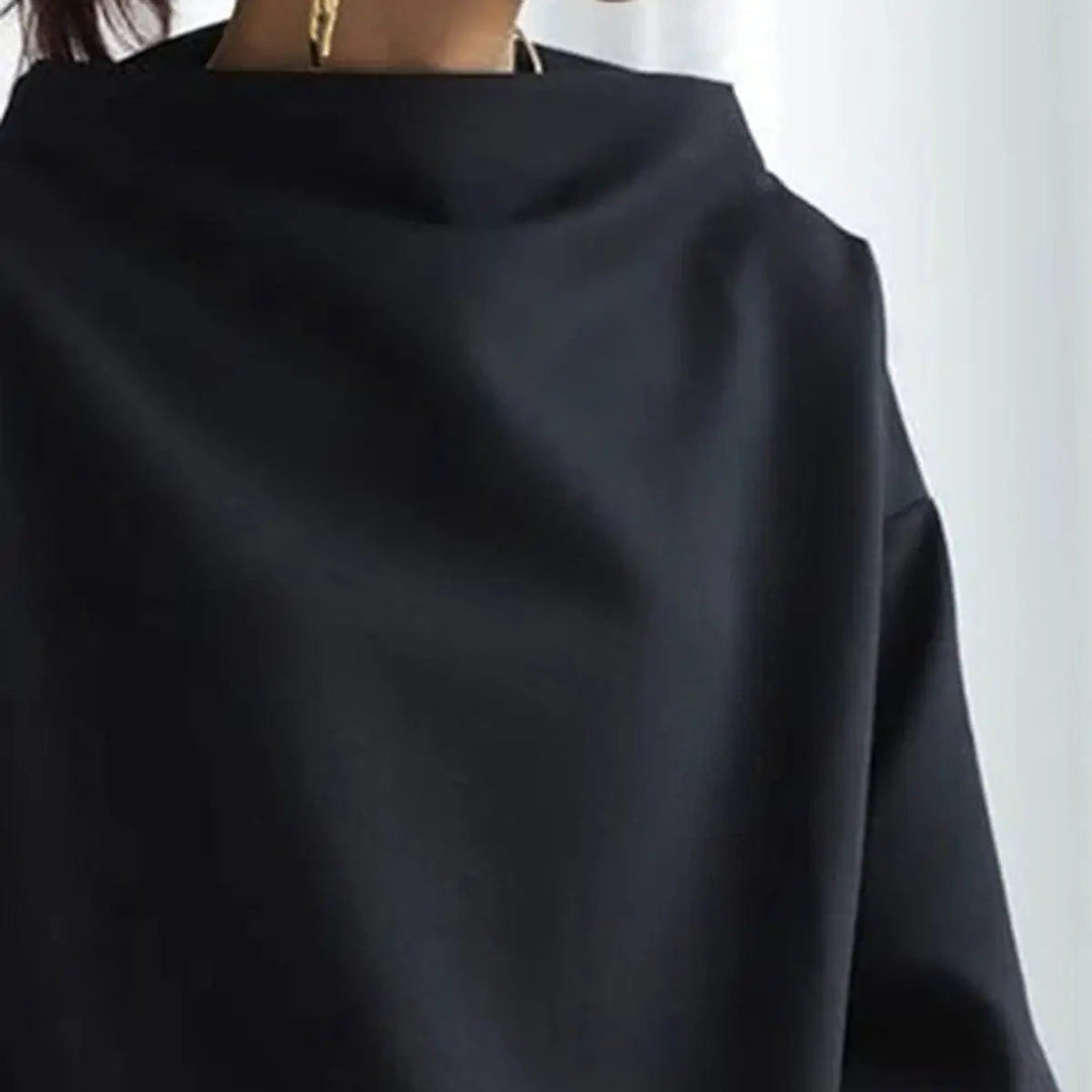 Evelina | High-Neck Knit Top