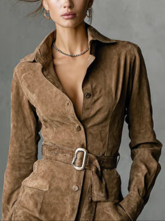 - Chic Fitted Waist Dress