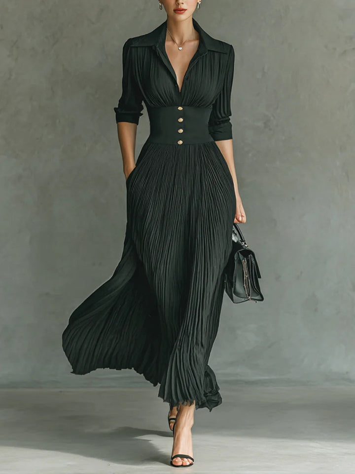 - Chic Fitted Waist Dress