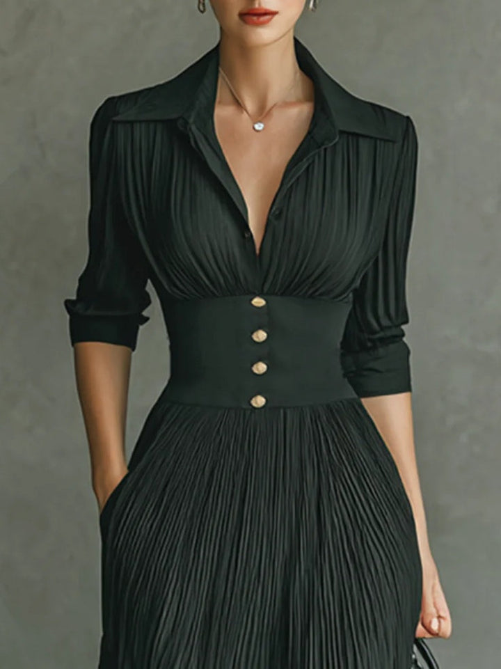 - Chic Fitted Waist Dress