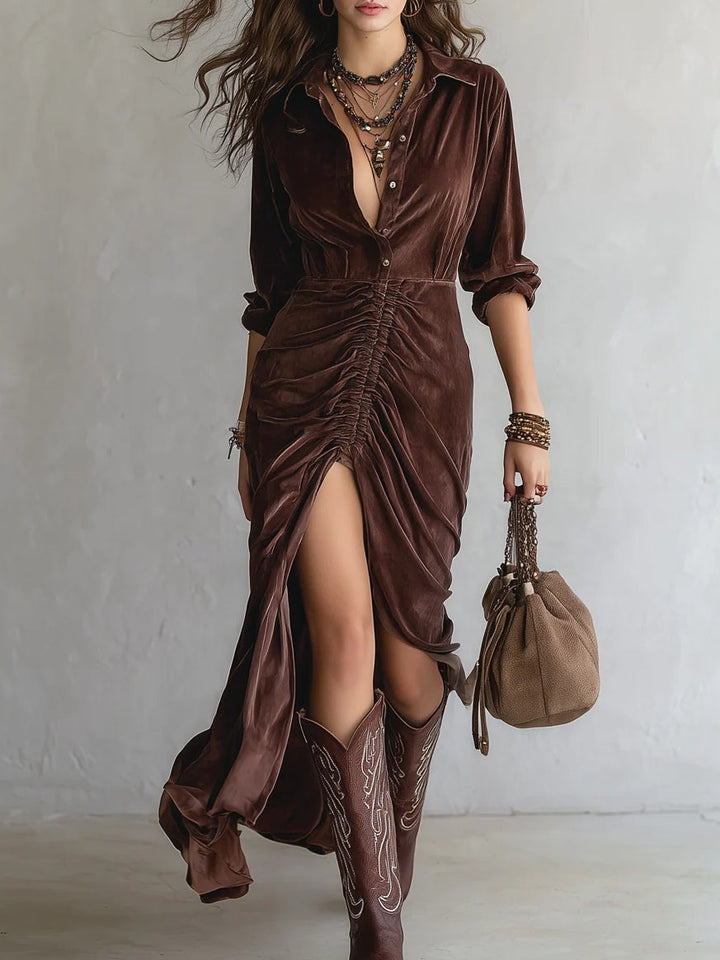 - Elegant Midi Dress