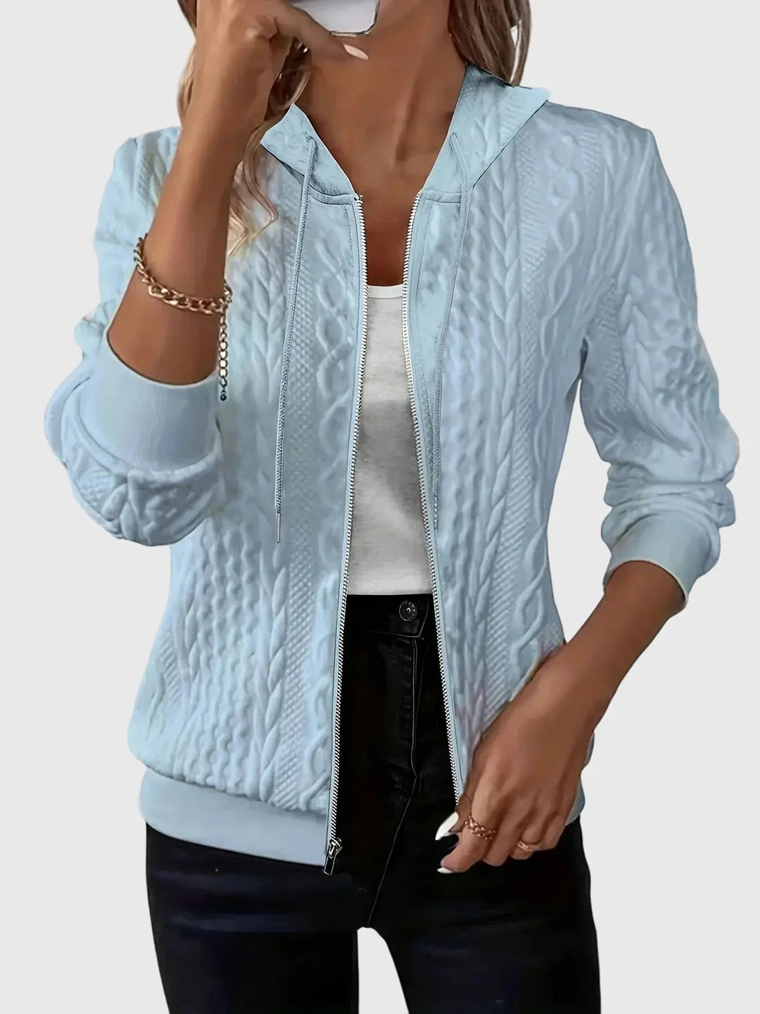 Hoodie with Zipper