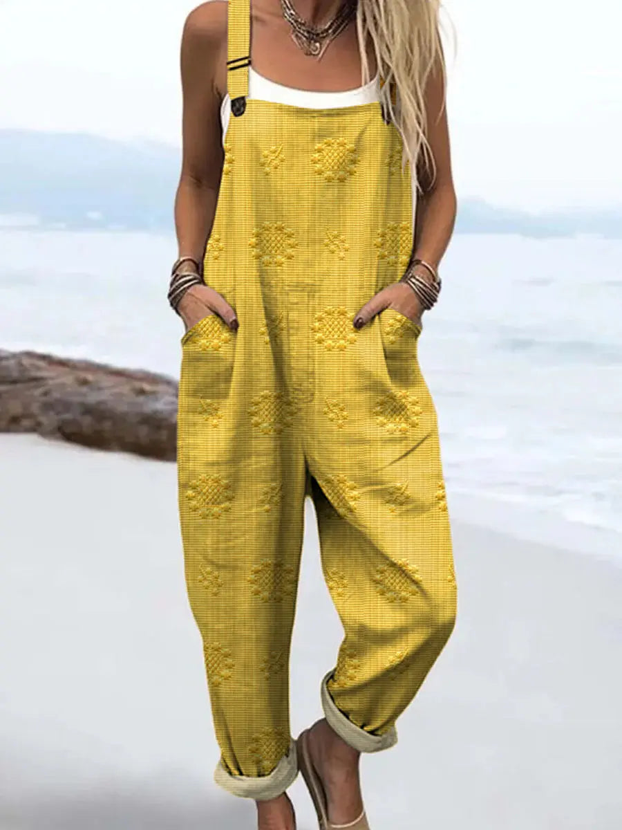 Selene | Relaxed Pattern Jumpsuit