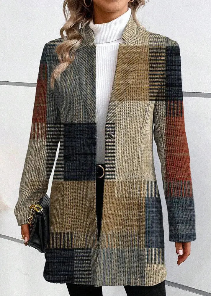 C&amp;M® | Elegant Patterned Blazer