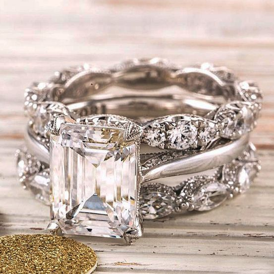 Élaina | Vintage Silver Layer Ring