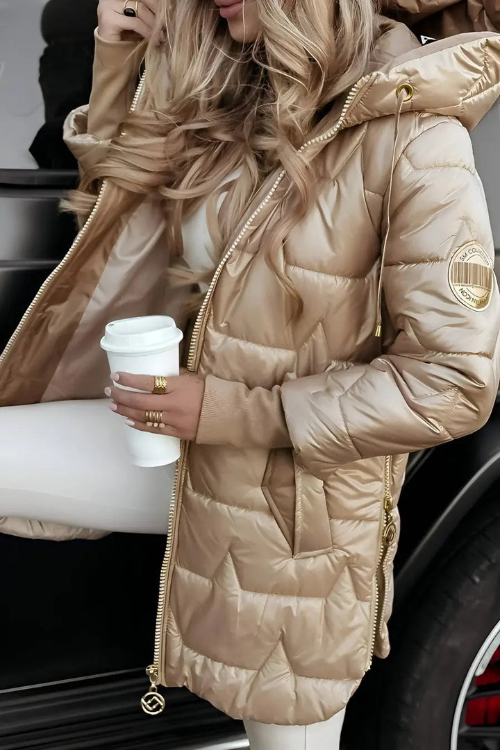 C&amp;M® | Long Quilted Jacket
