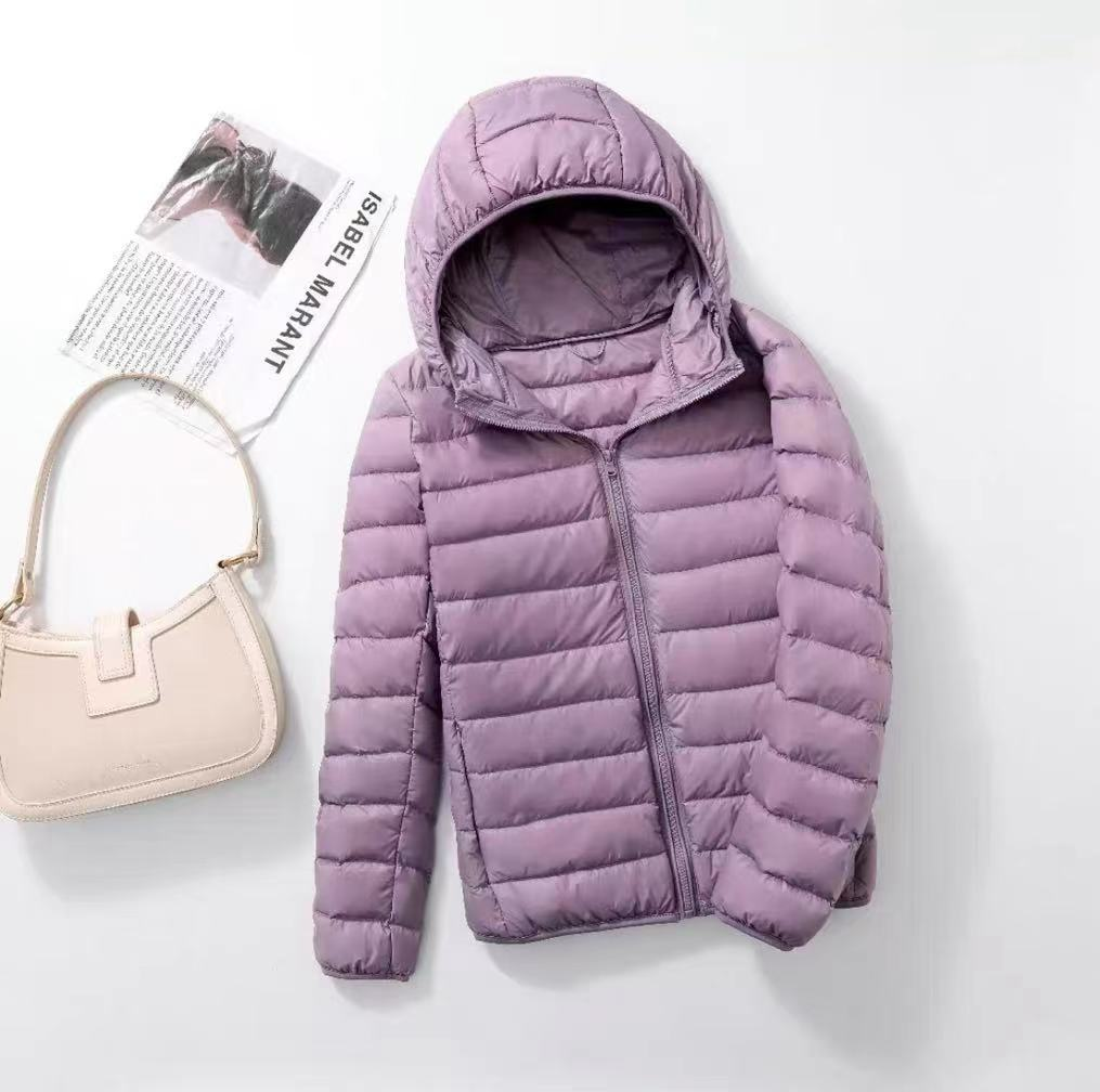 Camille | Light Quilted Hoodie Jacket