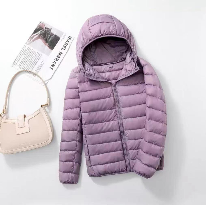 Camille | Light Quilted Hoodie Jacket