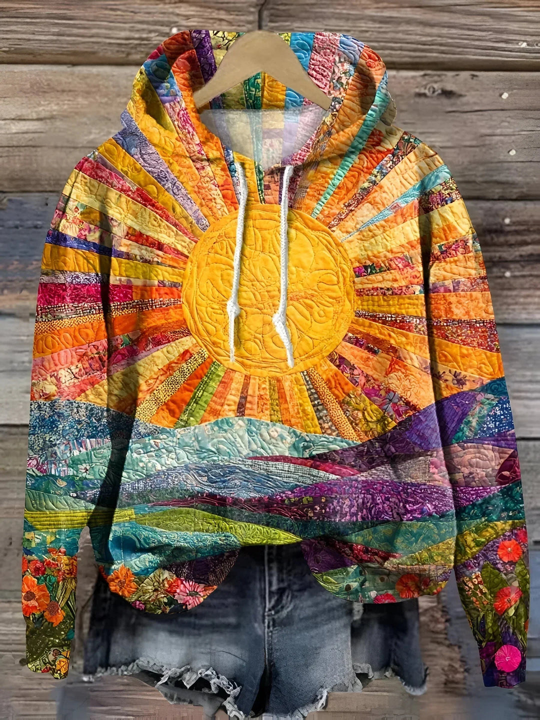 C&amp;M® - Colorful Sunrise Hoodie
