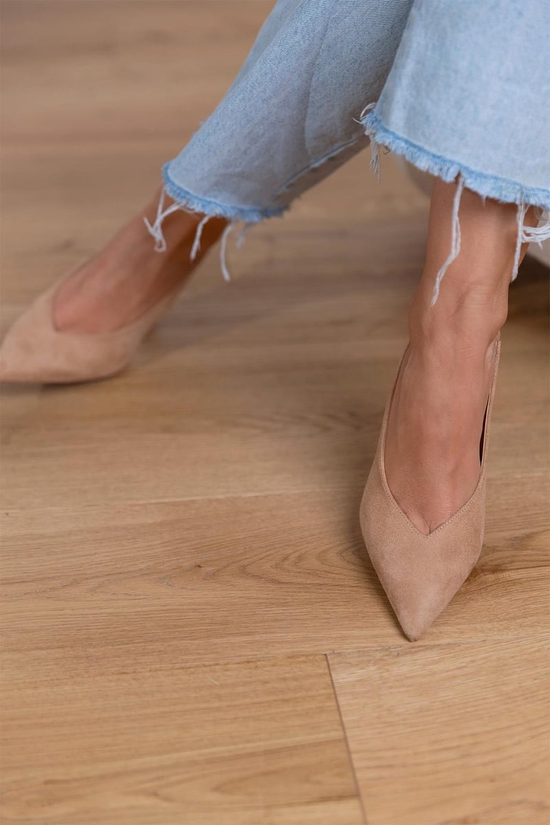 Nude Low Heels