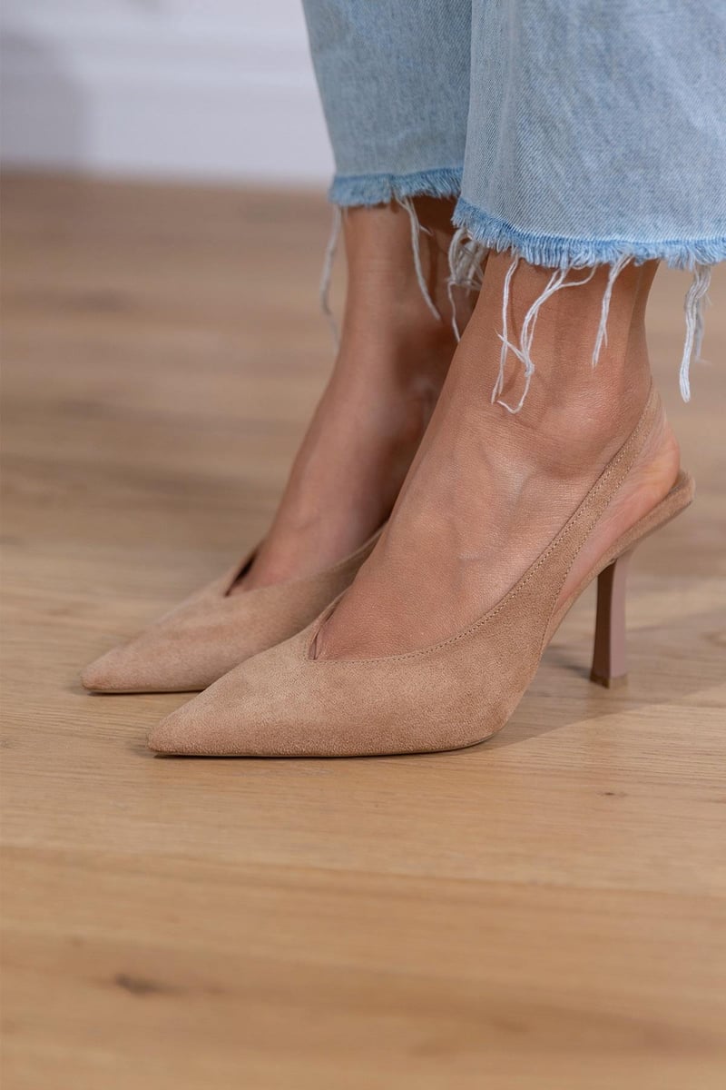 Nude Low Heels